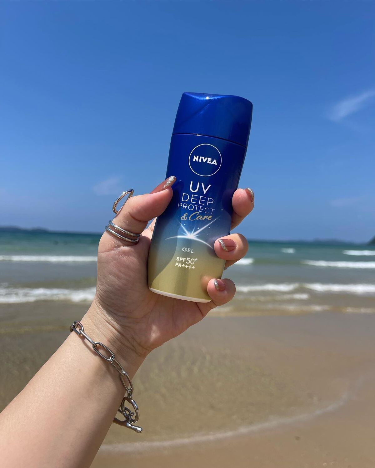 ニベアUV ディープ プロテクト&ケア ジェル/ニベア/日焼け止めジェルを使ったクチコミ(1枚目)