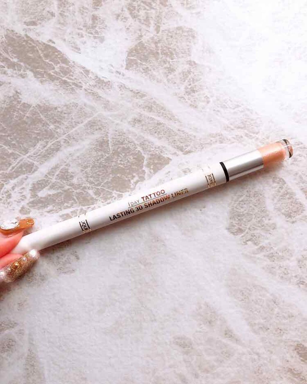 ラスティング3Dシャドウライナー/K-パレット/リキッドアイライナーを使ったクチコミ(1枚目)