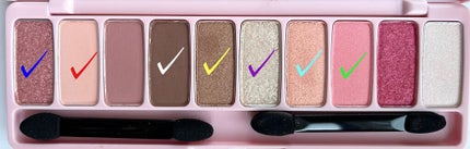 プレイカラー アイシャドウ/ETUDE/アイシャドウパレットを使ったクチコミ(4枚目)