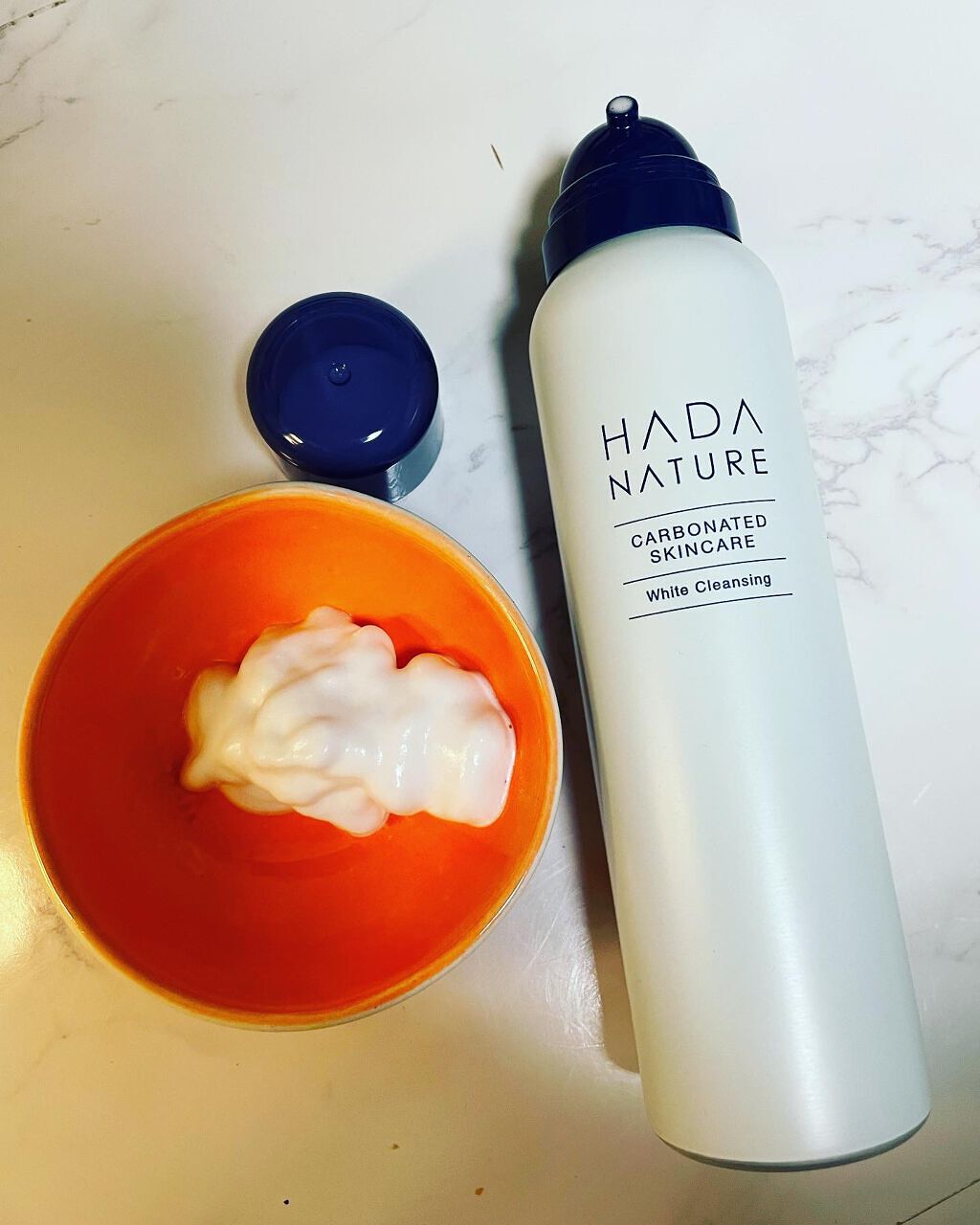 炭酸ホワイトクレンジング/肌ナチュール/クレンジングクリームを使ったクチコミ（1枚目）