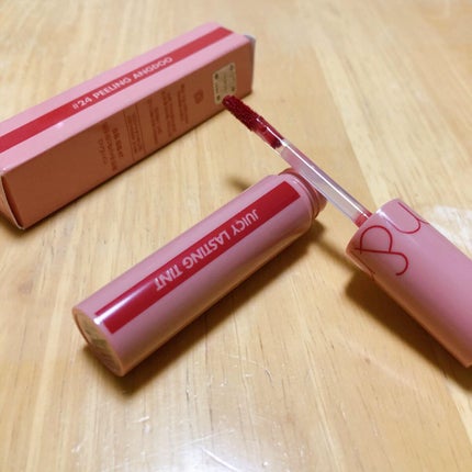 ジューシーラスティングティント/rom&nd/リップティントを使ったクチコミ(2枚目)