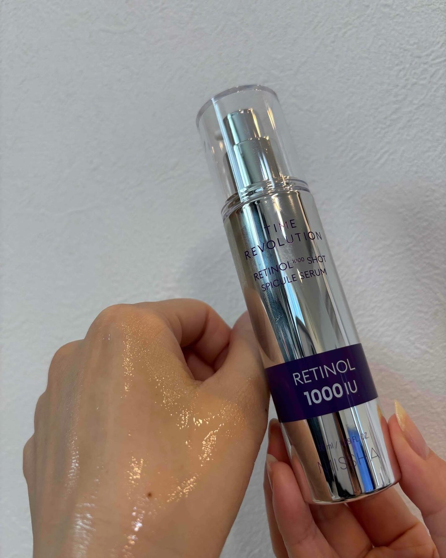 ミシャ タイムレボリューション レチ1000ショット スピキュール美容液/MISSHA/美容液を使ったクチコミ(5枚目)