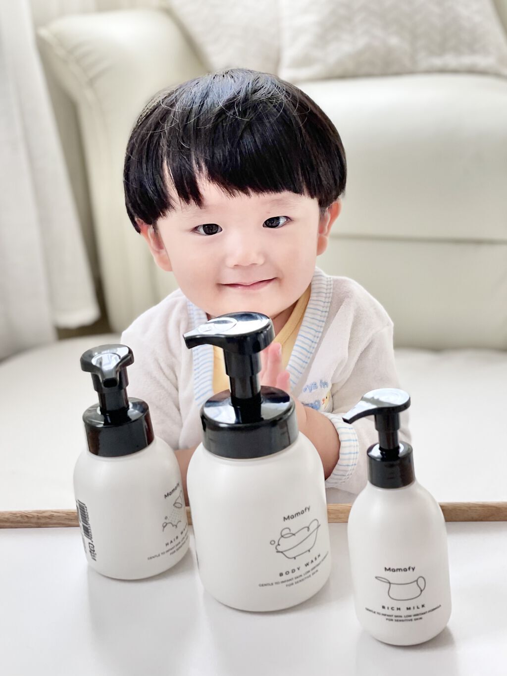 濃いリッチミルク/Mamafy/ボディミルクを使ったクチコミ（1枚目）