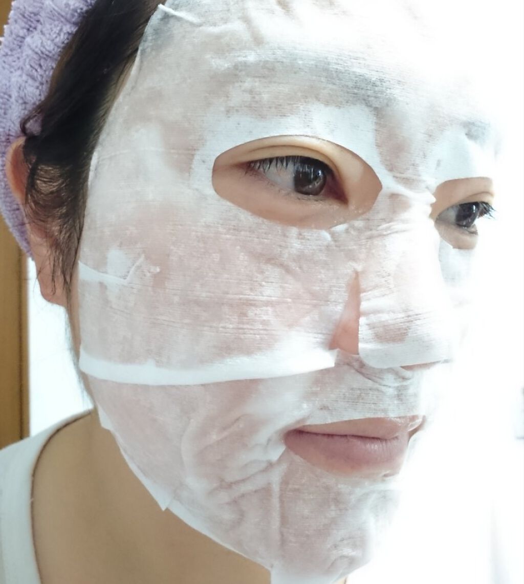 高濃度炭酸パック/17skin/シートマスク・パックを使ったクチコミ(4枚目)