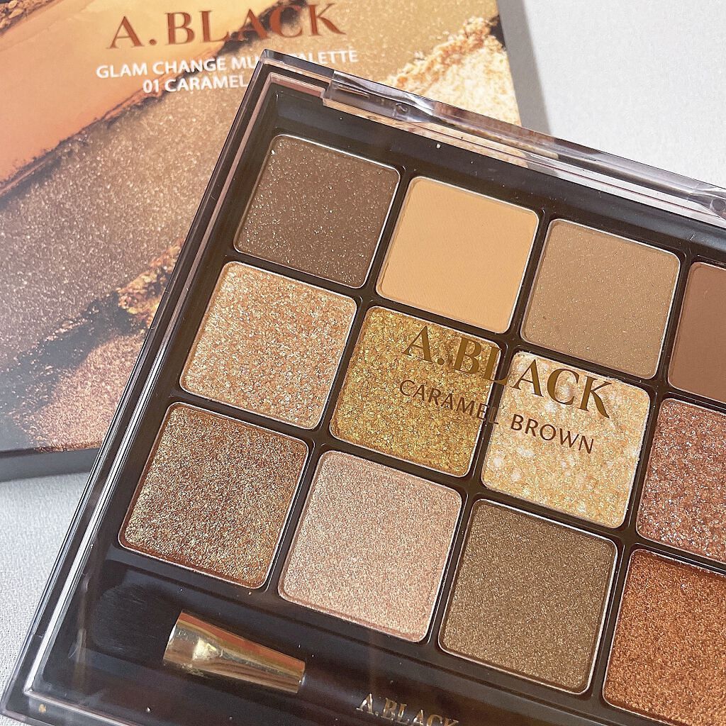 グラムチェンジマルチパレット/A.BLACK/マルチパレットを使ったクチコミ(2枚目)