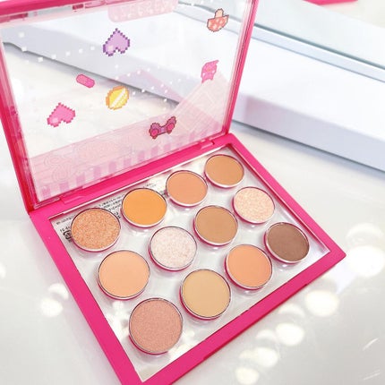 ZEESEA ピクセルシリーズ ベンディングマシーン12カラーアイシャドウパレット/ZEESEA/アイシャドウパレットを使ったクチコミ(4枚目)