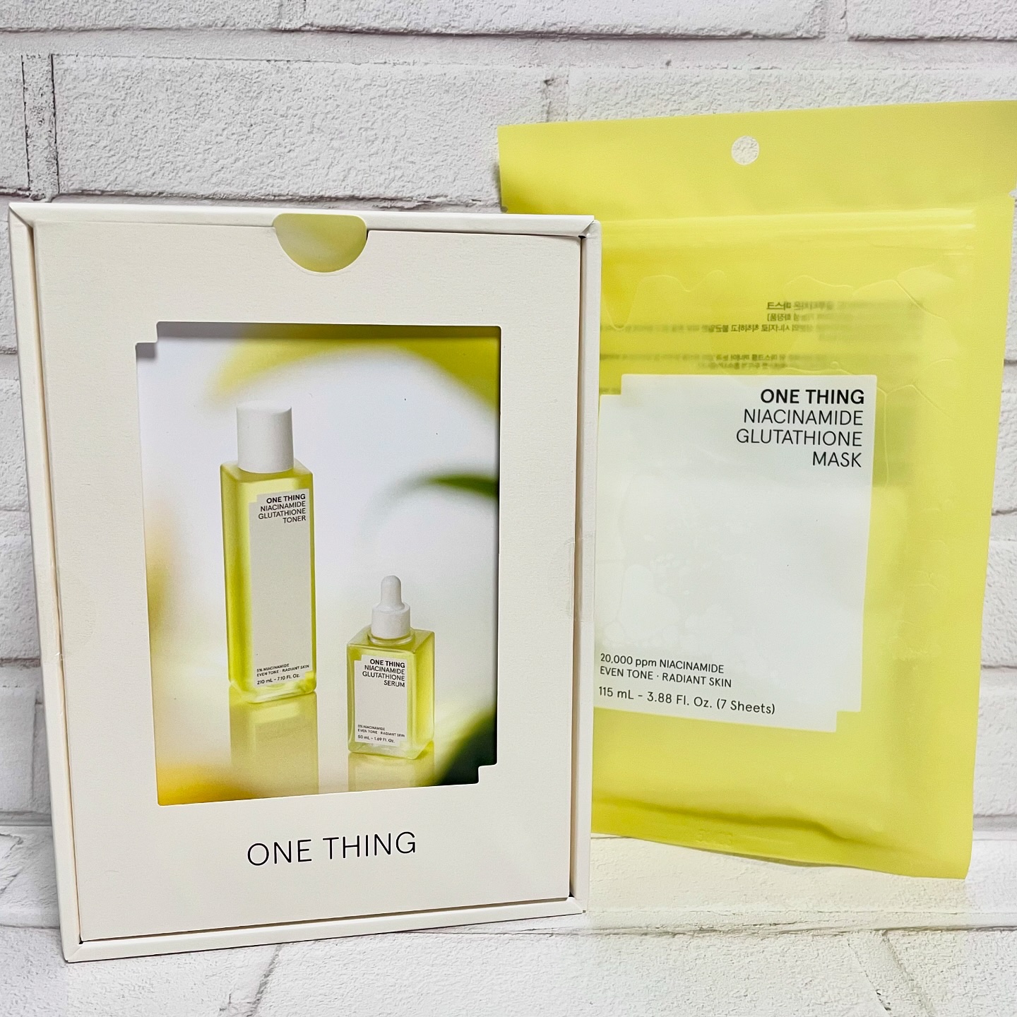 ナイアシンアミドグルタチオンセラム/ONE THING/美容液を使ったクチコミ（1枚目）