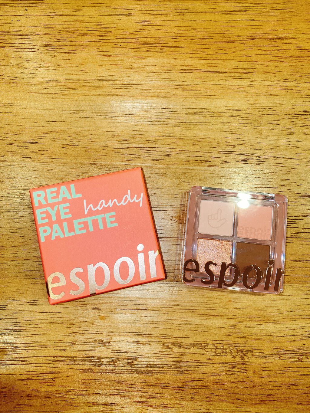 NEWリアルアイハンディパレット/espoir/アイシャドウパレットを使ったクチコミ（1枚目）