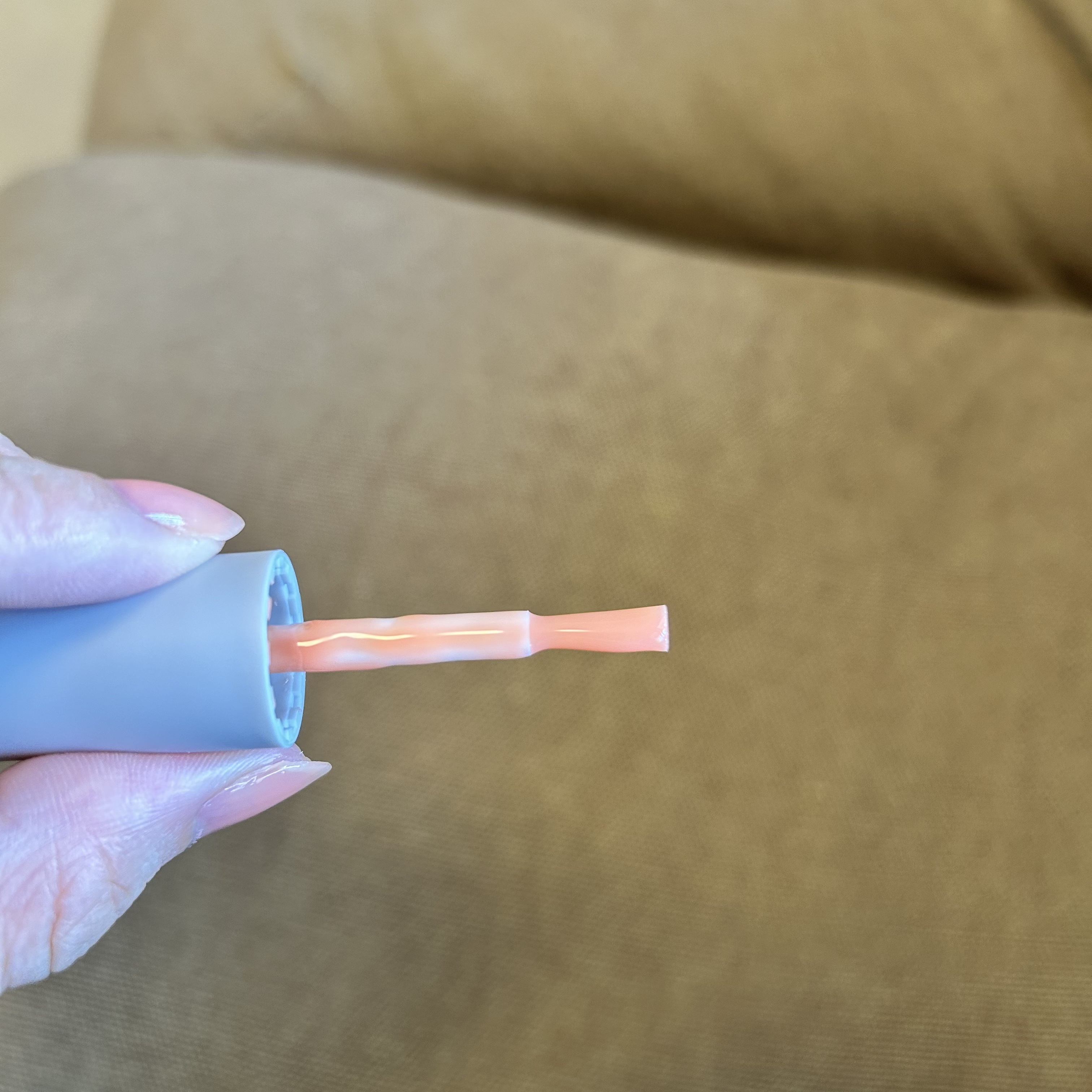 ネイルカラープライマー 02 ポピーオレンジ/デュカート/オールインワンネイルを使ったクチコミ（3枚目）