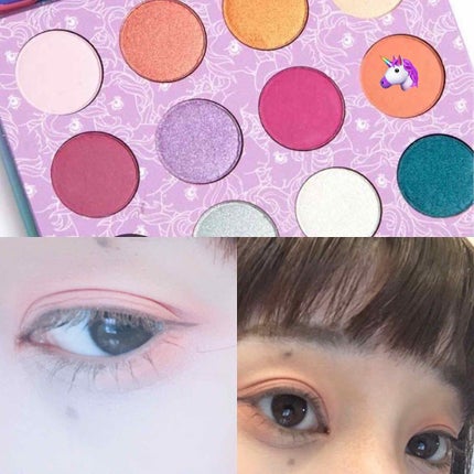 My Little Pony eyeshadow palette/ColourPop/アイシャドウパレットを使ったクチコミ(2枚目)