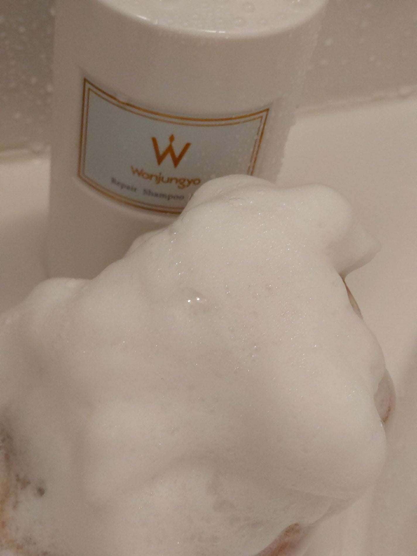 ウォンジョンヨ リペアシャンプー モイスト/リペアトリートメント モイスト/Wonjungyo/市販シャンプーを使ったクチコミ(3枚目)