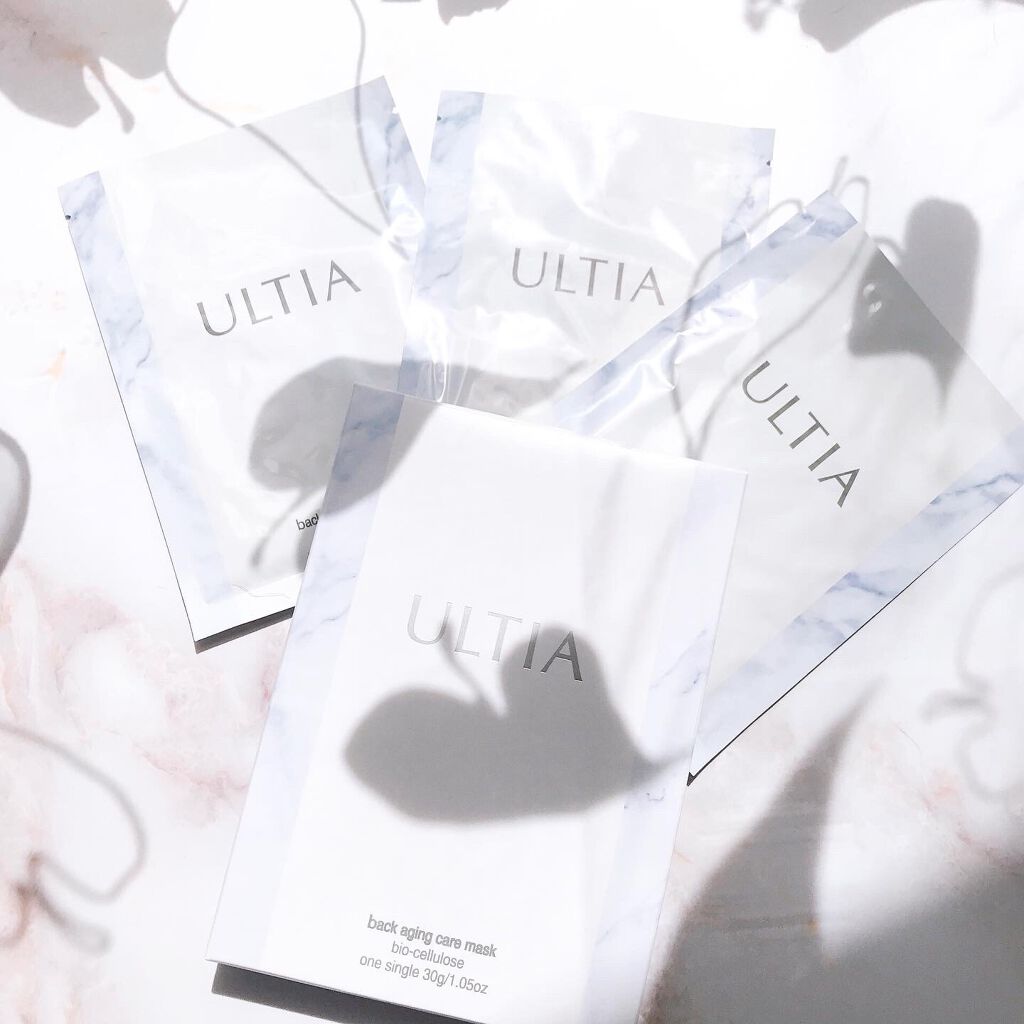 back aging care mask/ULTIA/シートマスク・パックを使ったクチコミ(1枚目)
