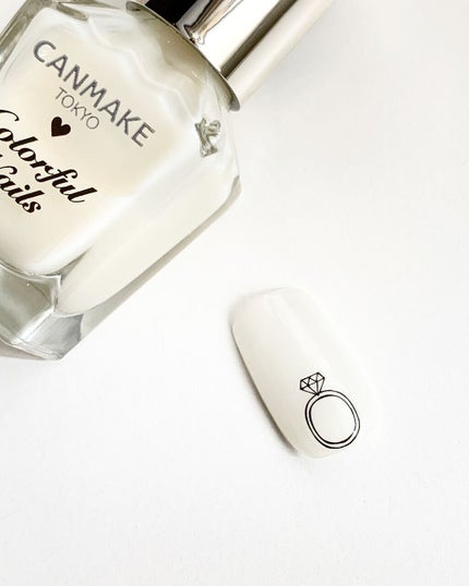 カラフルネイルズ/キャンメイク/マニキュアを使ったクチコミ(2枚目)