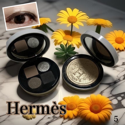 プードル オルフェーヴル フェイス&アイ イルミネイティングパウダー/エルメス/プレストパウダーを使ったクチコミ(1枚目)