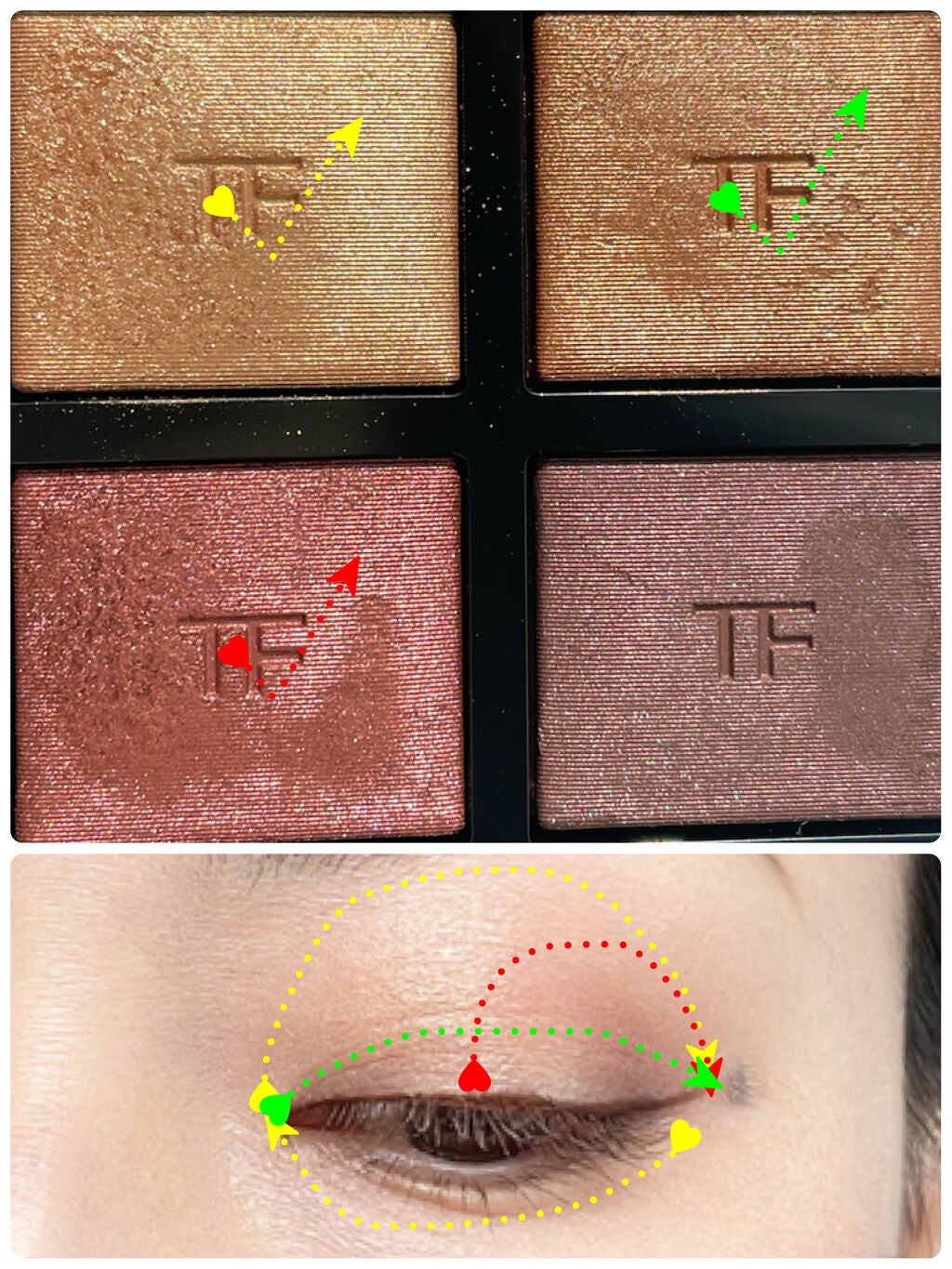 アイ カラー クォード/TOM FORD BEAUTY/アイシャドウパレットを使ったクチコミ(3枚目)