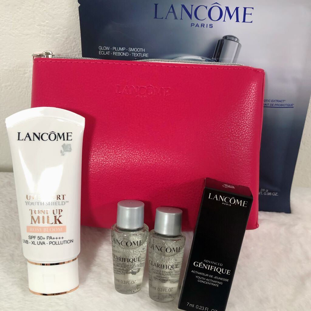 UV エクスペール トーン アップ ローズ/LANCOME/日焼け止め・UVケアを使ったクチコミ(1枚目)