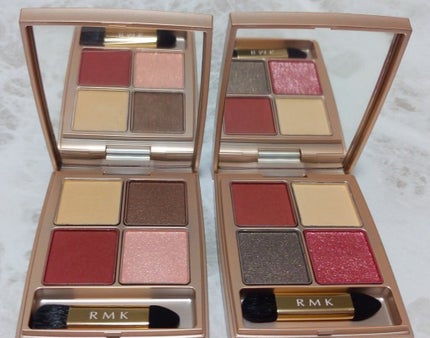 ローズウッドデイドリーム 4アイズ /RMK/アイシャドウパレットを使ったクチコミ(2枚目)