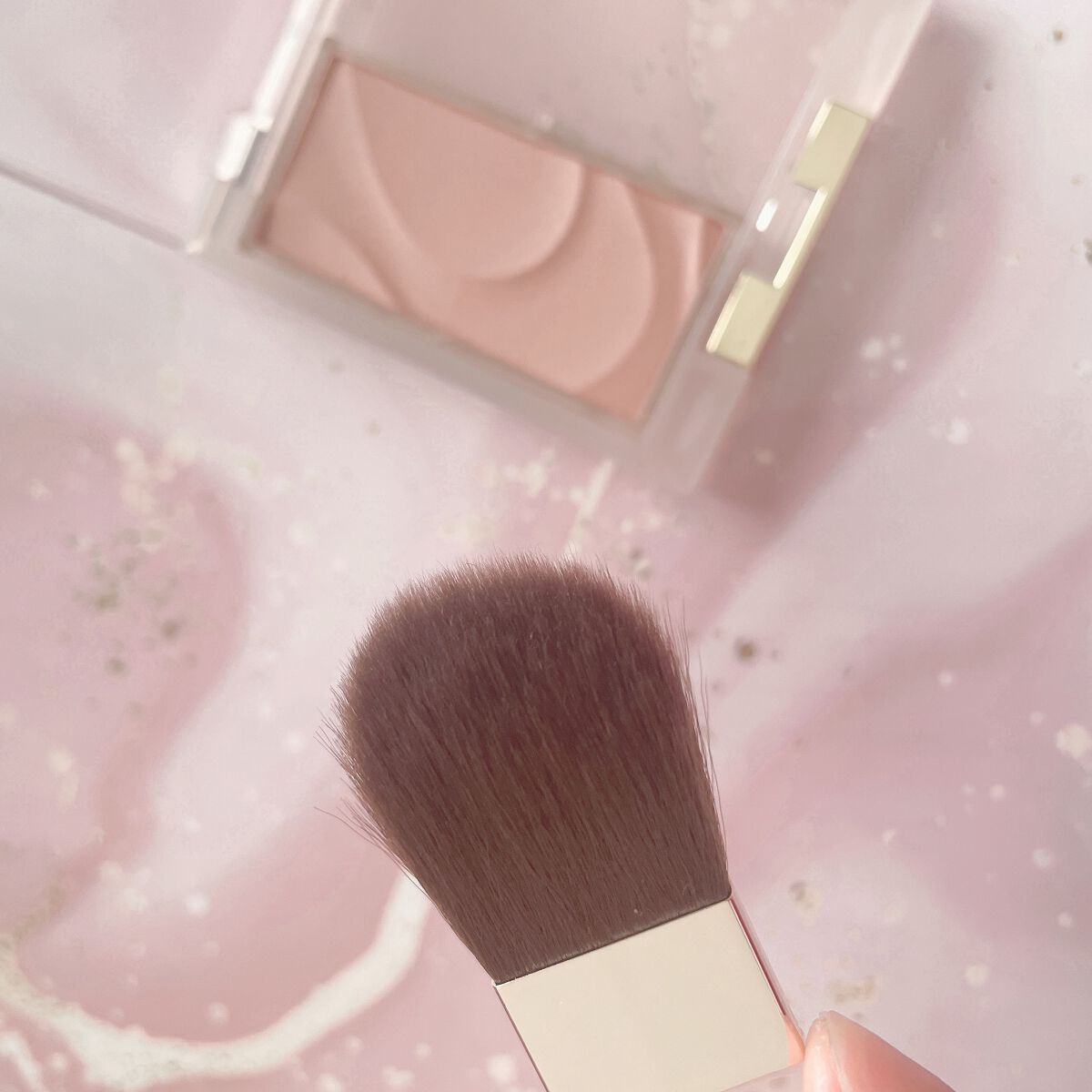 シームレストーン ブラッシュ/excel/パウダーチークを使ったクチコミ(3枚目)