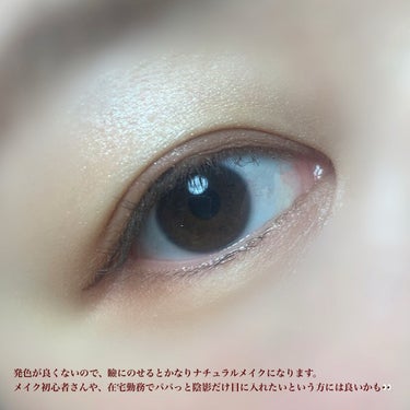 UR GLAM　BLOOMING EYE COLOR PALETTE/U R GLAM/アイシャドウパレットを使ったクチコミ（3枚目）