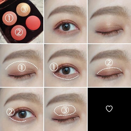 レ キャトル ルージュ ユー エ ジュ /CHANEL/アイシャドウパレットを使ったクチコミ(4枚目)