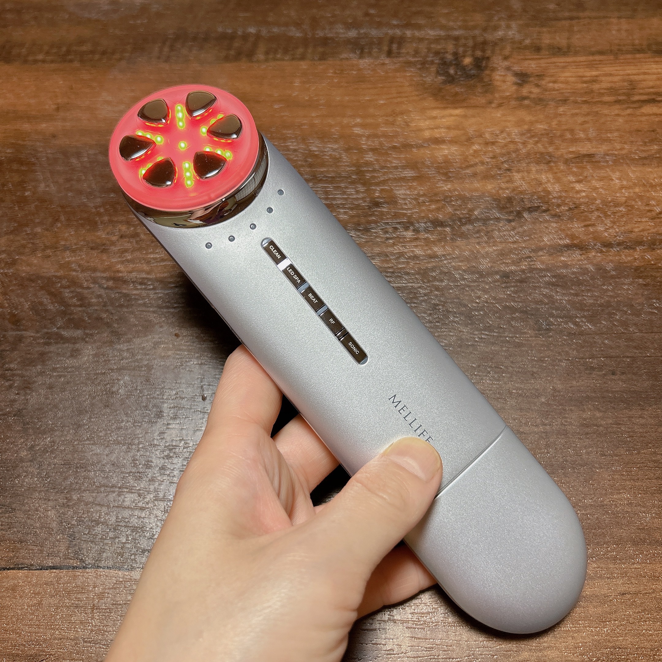 トータルフェイシャルプラス/MELLIFE/美顔器・マッサージを使ったクチコミ（2枚目）