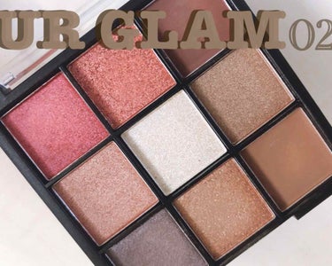 UR GLAM　BLOOMING EYE COLOR PALETTE/U R GLAM/パウダーアイシャドウを使ったクチコミ（1枚目）