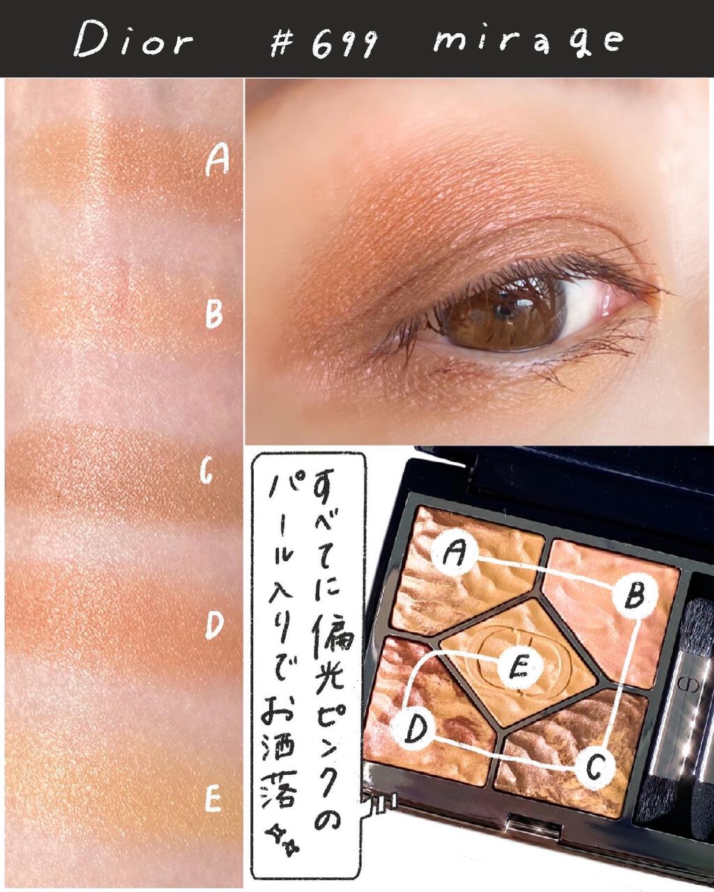 marika sugisaki | おえかきコスメ on LIPS 「一軍オレンジアイシャドウ🍊オレンジのコスメをつい集めがちなの..」(7枚目)