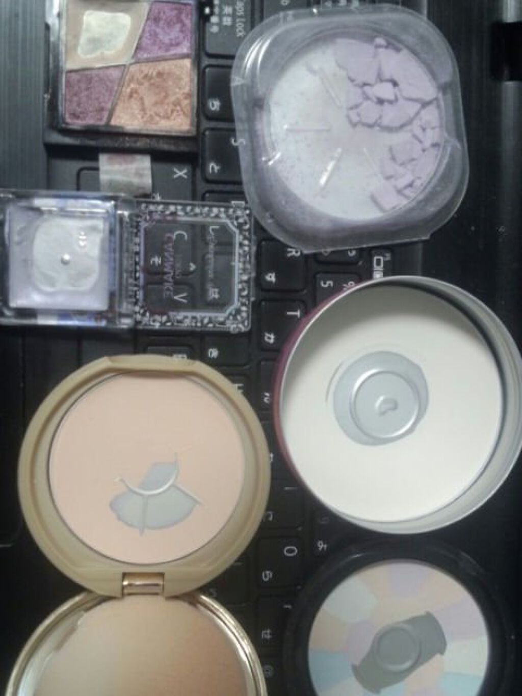 トランスペアレントフィニッシュパウダー/キャンメイク/プレストパウダーを使ったクチコミ（1枚目）