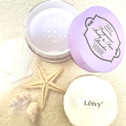 フレグランス ボディ&フェイスパウダー ラベンダー 23g/Leivy/ルースパウダーを使ったクチコミ(2枚目)
