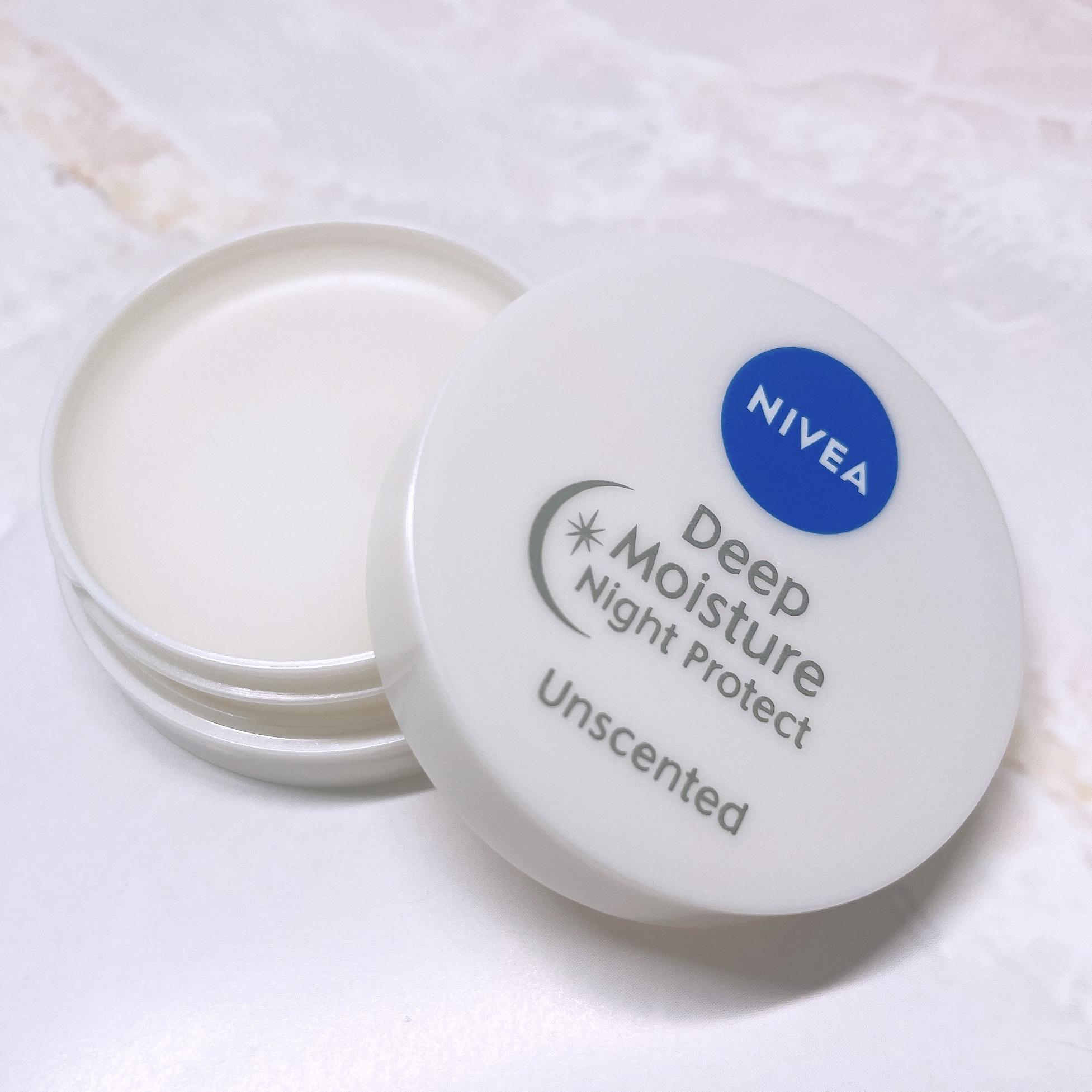 ディープモイスチャーナイトプロテクト　無香料/ニベア/リップマスクを使ったクチコミ（2枚目）