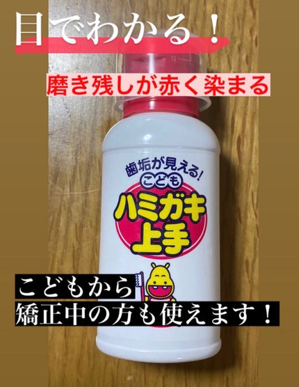 こどもハミガキ上手/丹平製薬/歯磨き粉を使ったクチコミ(1枚目)