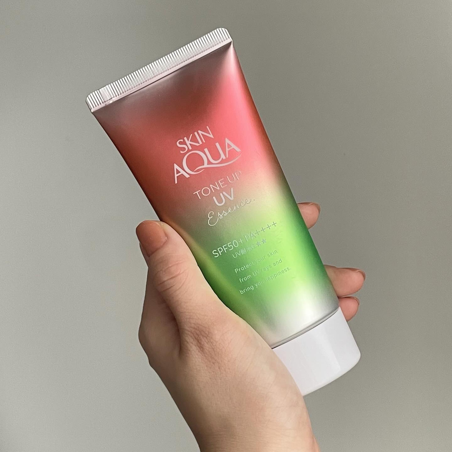 スキンアクア トーンアップUVエッセンス ローズ/スキンアクア/日焼け止めクリームを使ったクチコミ（1枚目）