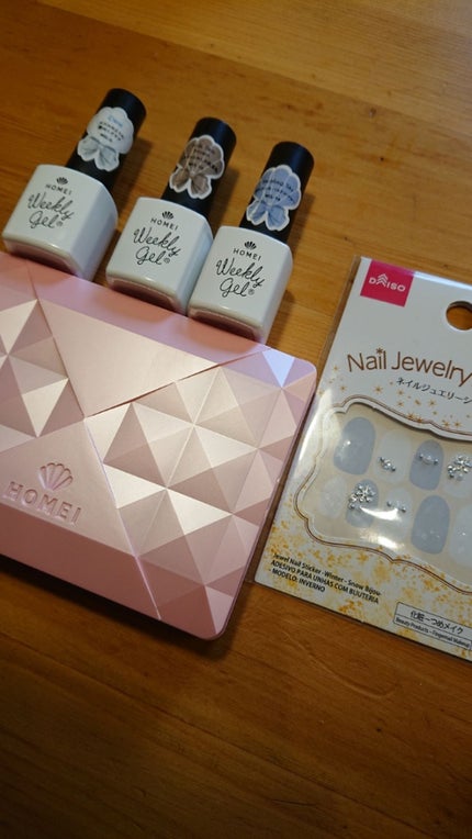 ウィークリージェル/HOMEI/ジェルネイルを使ったクチコミ(2枚目)