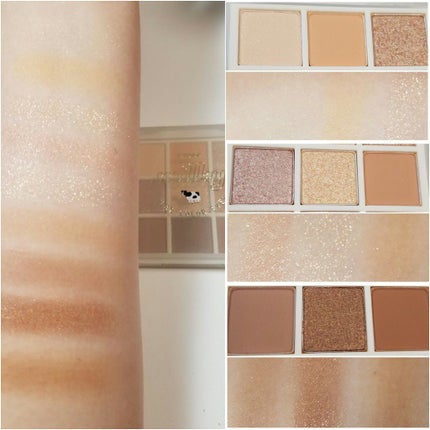 プレイカラーアイズ ≪ミルキーコレクション≫/ETUDE/アイシャドウパレットを使ったクチコミ(4枚目)