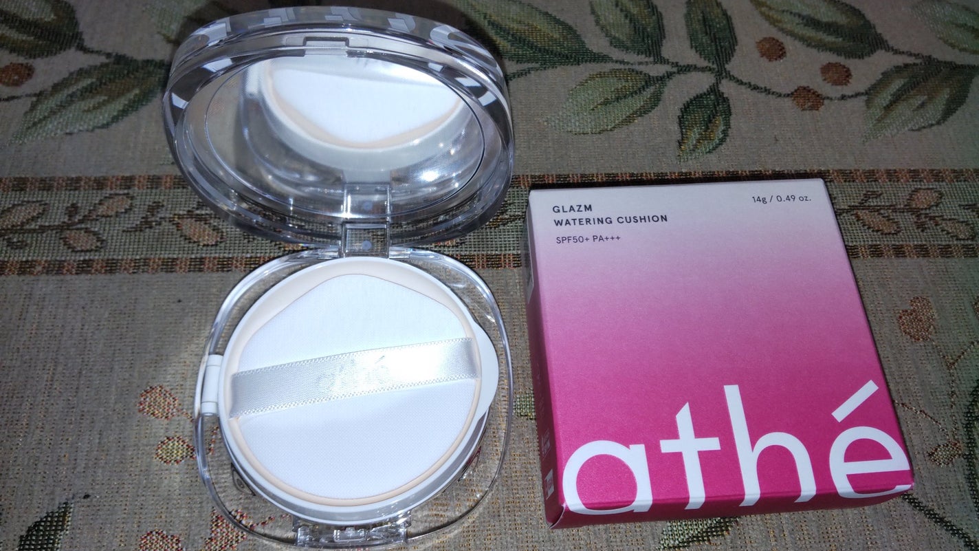 グレーズ ウォータリング クッション/athé/クッションファンデーションを使ったクチコミ(2枚目)