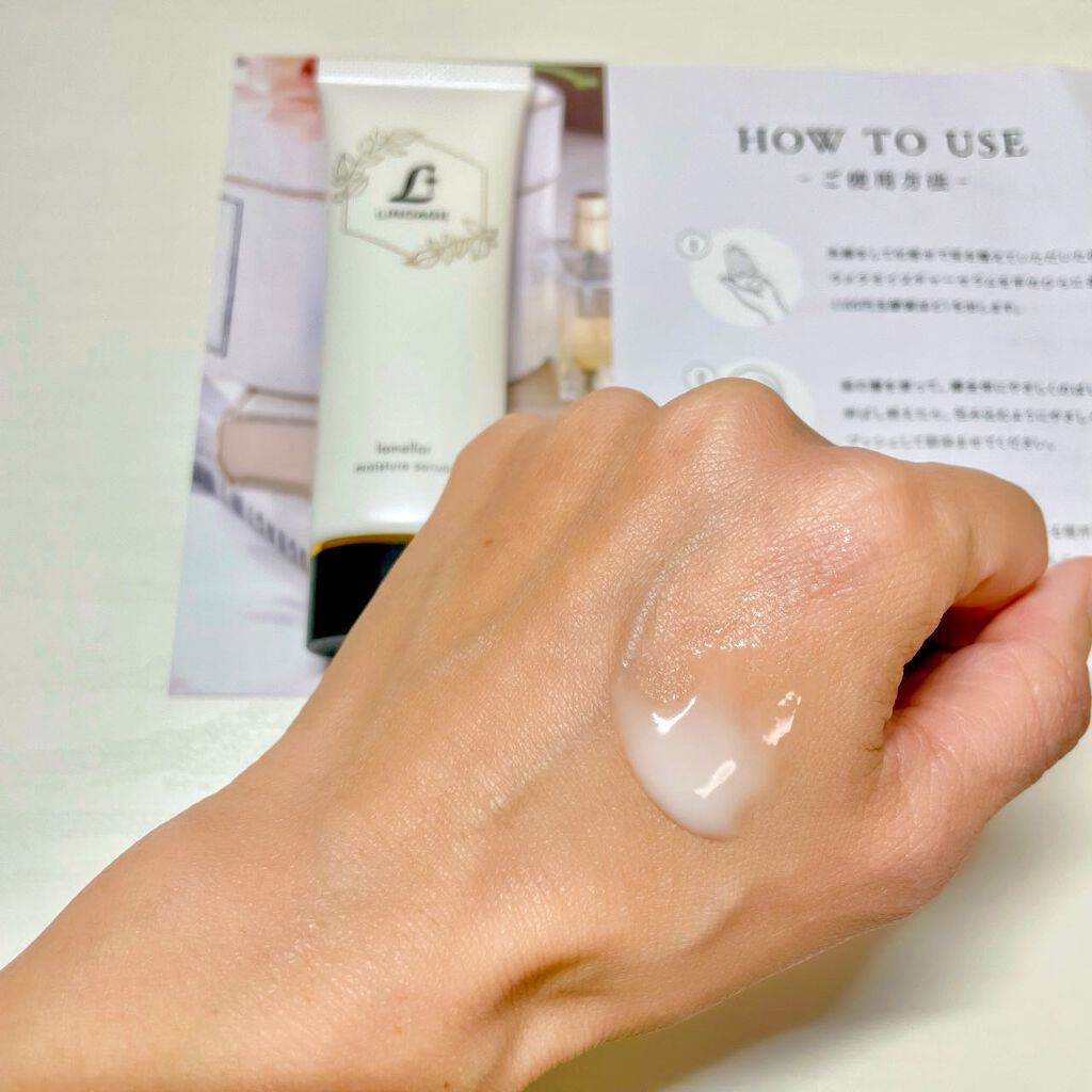 ラメラモイスチャーセラム/LINOAGE/美容液を使ったクチコミ(4枚目)