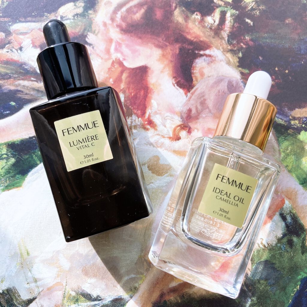 アイディアルオイル/FEMMUE/フェイスオイルを使ったクチコミ（3枚目）