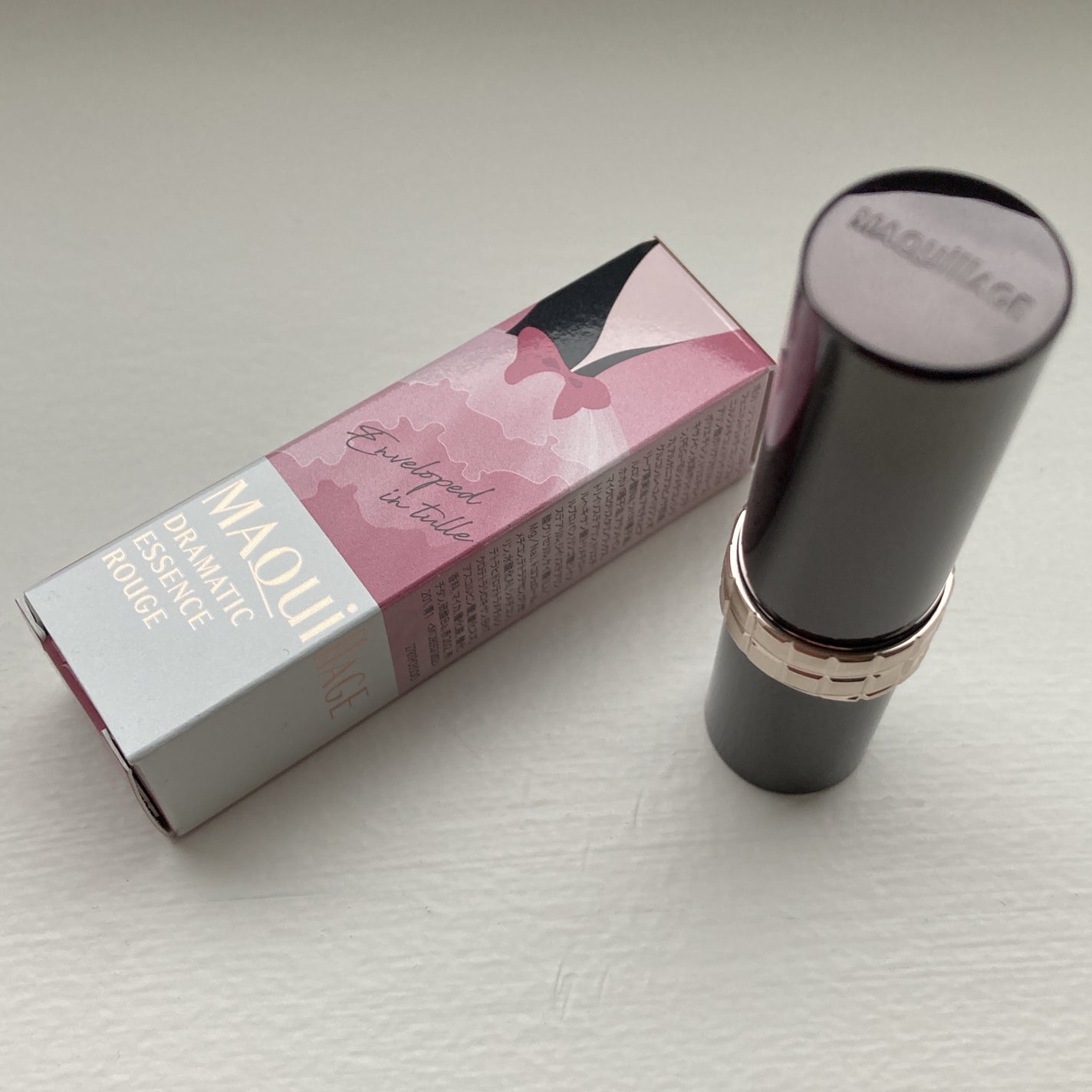 ドラマティックエッセンスルージュ/マキアージュ/口紅を使ったクチコミ(5枚目)