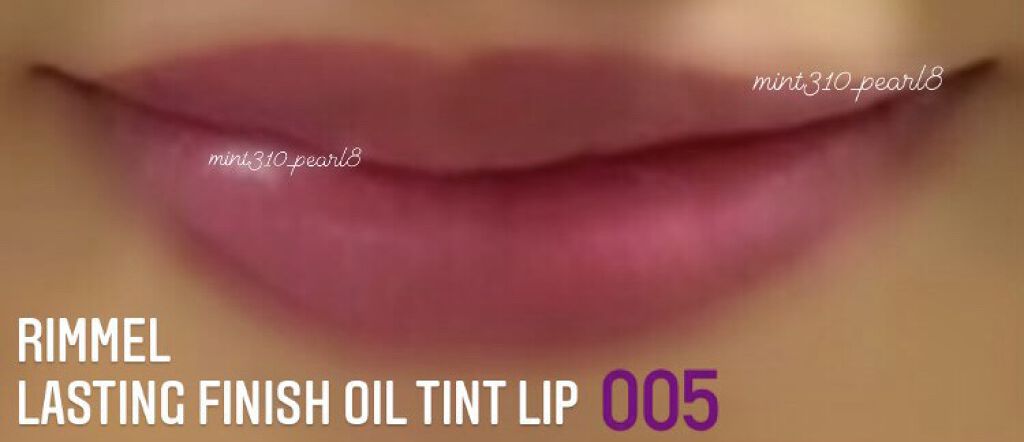 ラスティングフィニッシュ オイルティントリップ/リンメル ロンドン/リップティントを使ったクチコミ（2枚目）