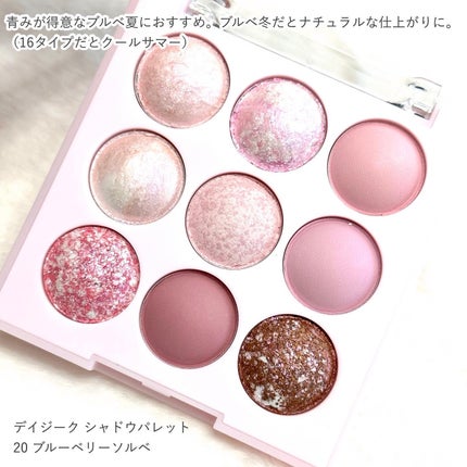 シャドウパレット/dasique/アイシャドウパレットを使ったクチコミ(6枚目)