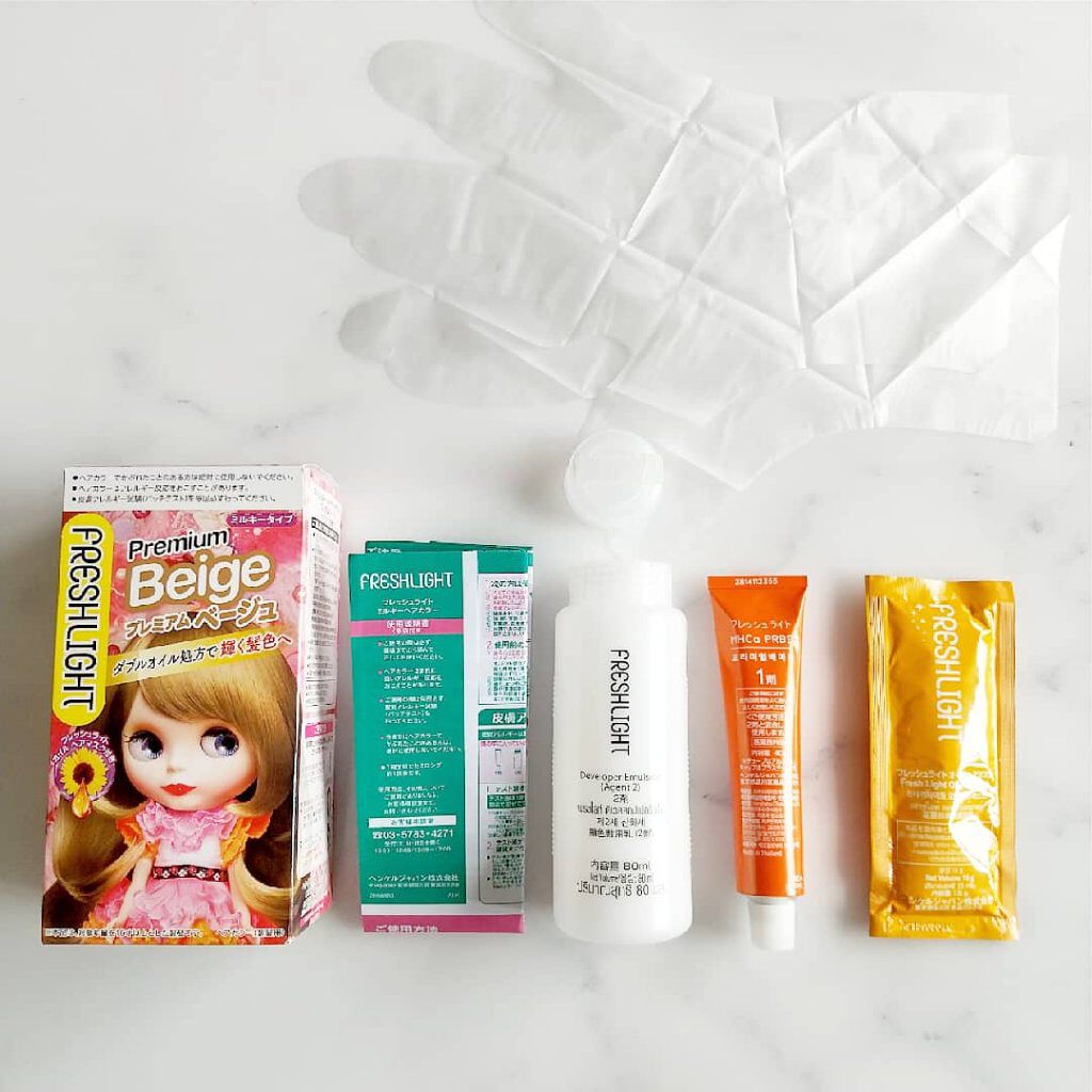 ミルキーヘアカラー/フレッシュライト/ヘアカラーを使ったクチコミ（2枚目）