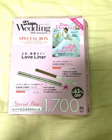 25ans(ヴァンサンカン) Wedding 2018年秋号/25ans(ヴァンサンカン) Wedding/雑誌を使ったクチコミ（2枚目）