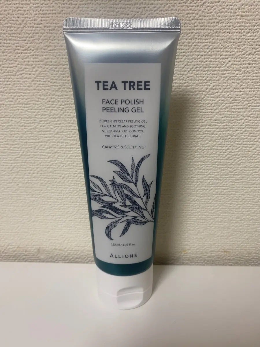 フェイスポリッシュピーリングジェル green tangerine/ALLIONE/ピーリングを使ったクチコミ(1枚目)
