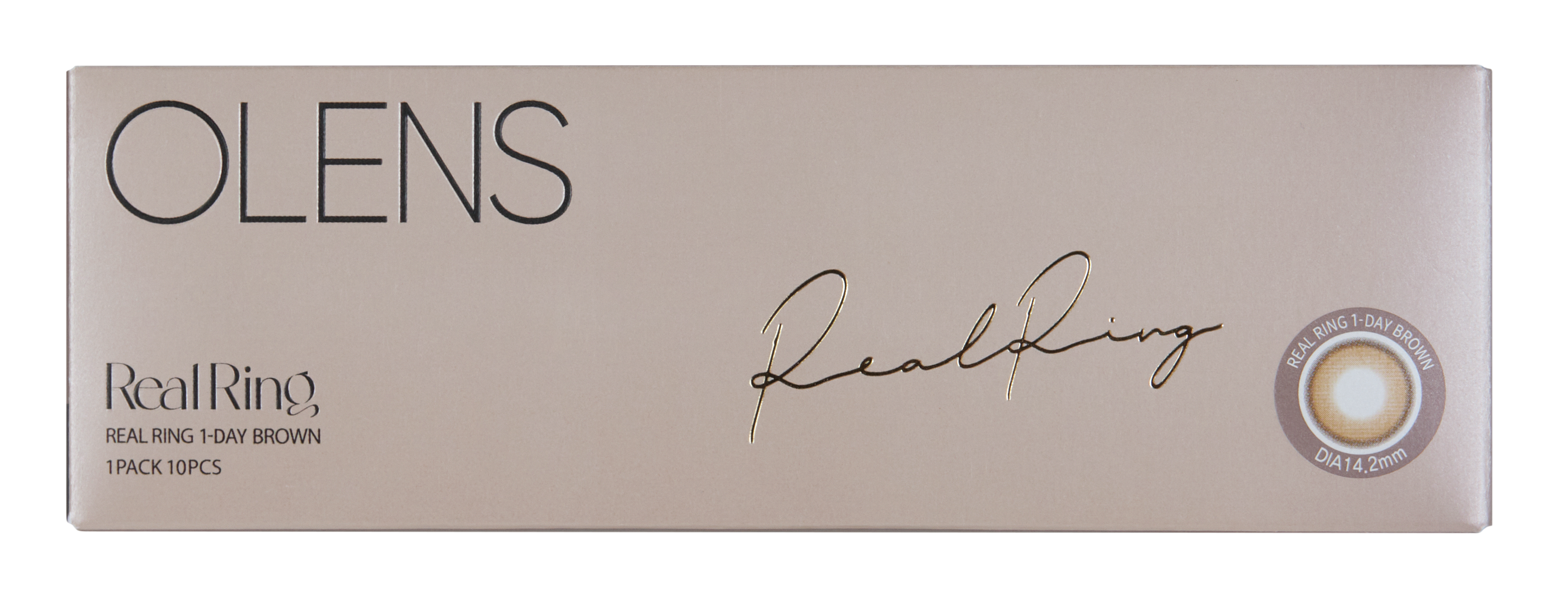 Real Ring 1day ブラウン