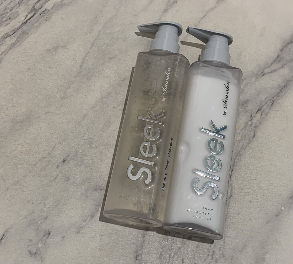 バランスエフェクトシャンプー／トリートメント/スリーク by サラサロン/市販シャンプーを使ったクチコミ（2枚目）