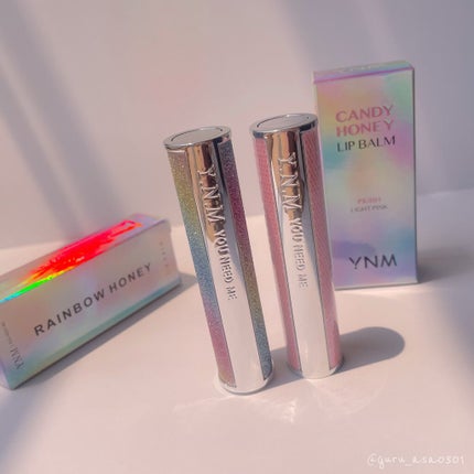 YNM レインボーハニーリップバーム/YNM/リップバームを使ったクチコミ(9枚目)