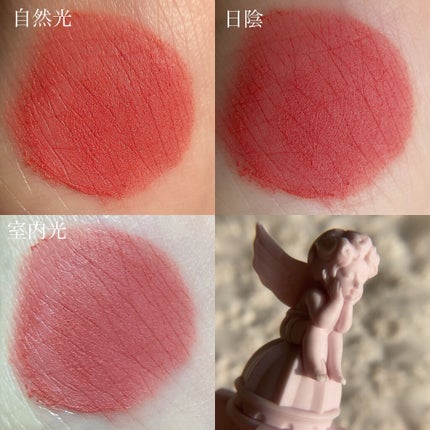 リトルエンジェルフェザーマットリップ/FlowerKnows/口紅を使ったクチコミ(3枚目)