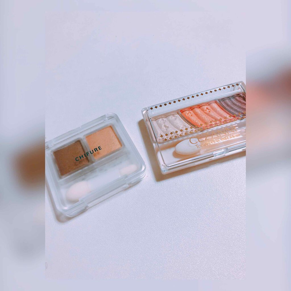 トーンアップアイシャドウ/CEZANNE/アイシャドウパレットを使ったクチコミ（1枚目）
