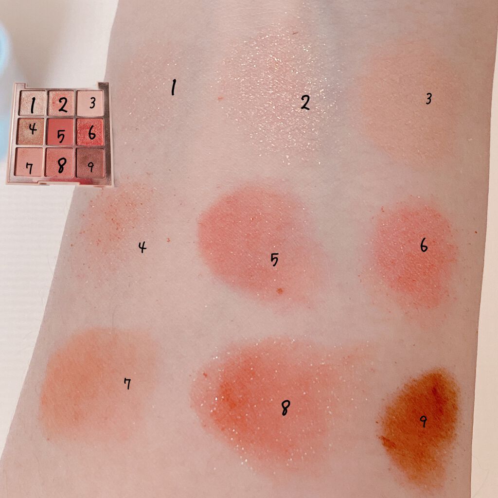 シャドウパレット/dasique/アイシャドウパレットを使ったクチコミ(2枚目)