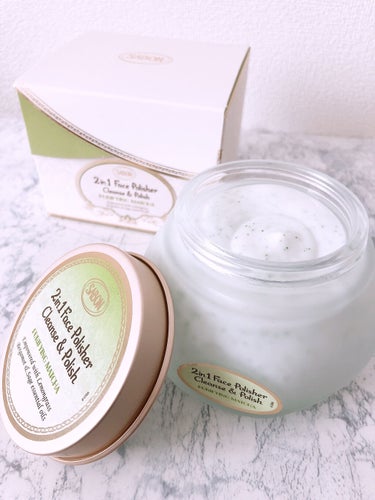 SABON　
フェイスポリッシャー ピュリファイング（200ml)4,950円

大人気のフェイスポリッシャーに、食べるのが大好きな抹茶のシリーズがでたのでついつい購入しました♡

もともとリフレッシン